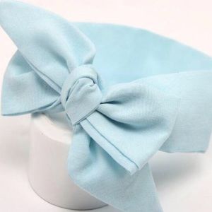 Baby knotted bow headband